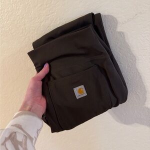 Carhartt Dark Brown Fitted Leggings